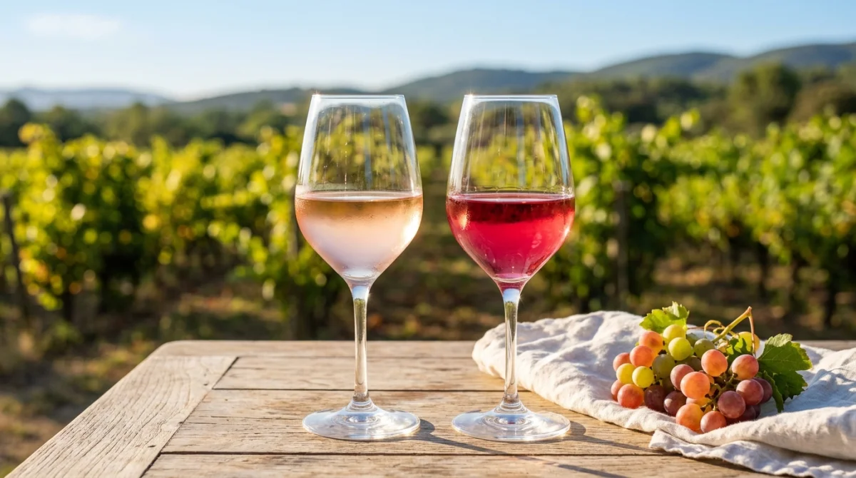 Guide de vinification du vin rosé