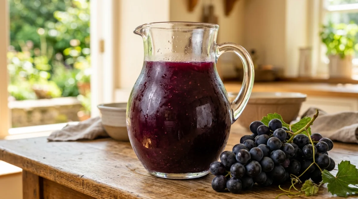 comment faire du jus de raisin