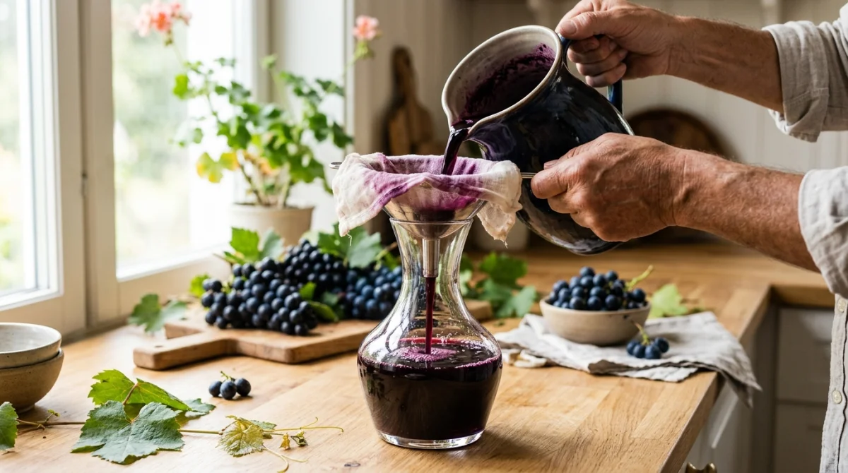 comment faire du jus de raisin