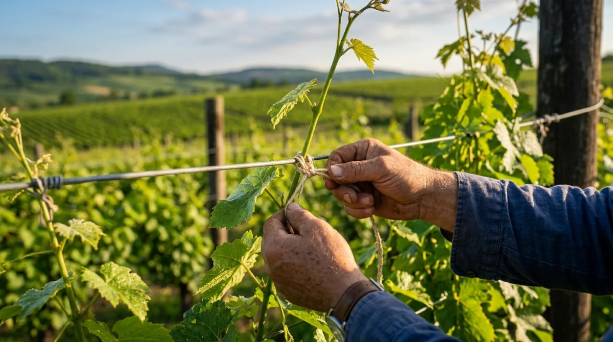 comment attacher une vigne